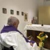Pope Francis makes first public appearance ahead of hospital discharge
